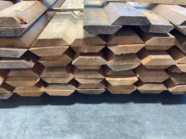 Vuren mastiekschroot 450x10x2,2 cm (92x) - afbeelding 9 van  10
