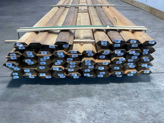 Vuren mastiekschroot 450x10x2,2 cm (92x) - afbeelding 8 van  10
