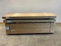 Vuren metselprofiel onbehandeld 295x7,6x6,6 cm (50x) - afbeelding 2 van  7