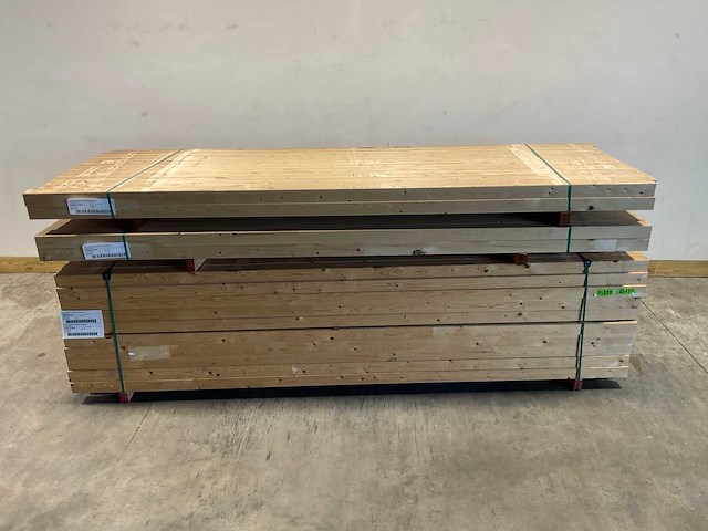 Vuren metselprofiel onbehandeld 295x7,6x6,6 cm (50x) - afbeelding 2 van  6