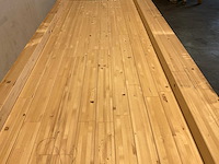 Vuren metselprofiel onbehandeld 355x7,6x6,6 cm (49x) - afbeelding 3 van  7