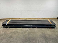 Vuren open gevelbekleding batten zwart 430x6,8x1,8 cm (150x) - afbeelding 1 van  6