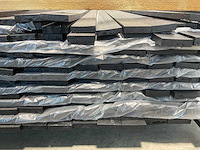 Vuren open gevelbekleding batten zwart 430x6,8x1,8 cm (150x) - afbeelding 6 van  6