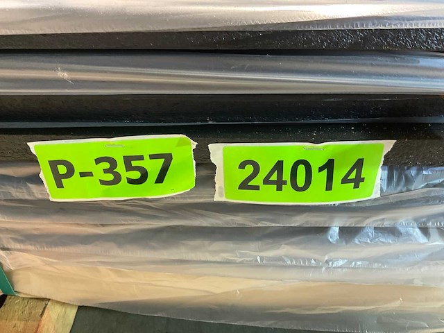 Vuren open gevelbekleding batten zwart 430x6,8x1,8 cm (150x) - afbeelding 3 van  11