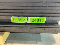 Vuren open gevelbekleding board zwart 365x18x1,8 cm (75x) - afbeelding 6 van  8