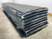 Vuren open gevelbekleding board zwart 430x18x1,8 cm (75x) - afbeelding 7 van  8