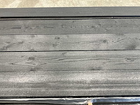 Vuren open gevelbekleding board zwart 430x18x1,8 cm (75x) - afbeelding 7 van  13