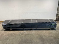 Vuren open gevelbekleding board zwart 430x18x1,8 cm (75x) - afbeelding 8 van  13