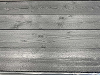 Vuren open gevelbekleding board zwart 490x18x1,8 cm (45x) - afbeelding 4 van  10