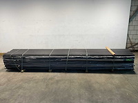 Vuren open gevelbekleding board zwart 490x18x1,8 cm (45x) - afbeelding 5 van  10