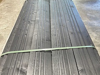 Vuren open gevelbekleding board zwart 490x18x1,8 cm (50x) - afbeelding 7 van  10