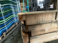 Vuren paal - 170x14x14 cm (8x) - afbeelding 5 van  8