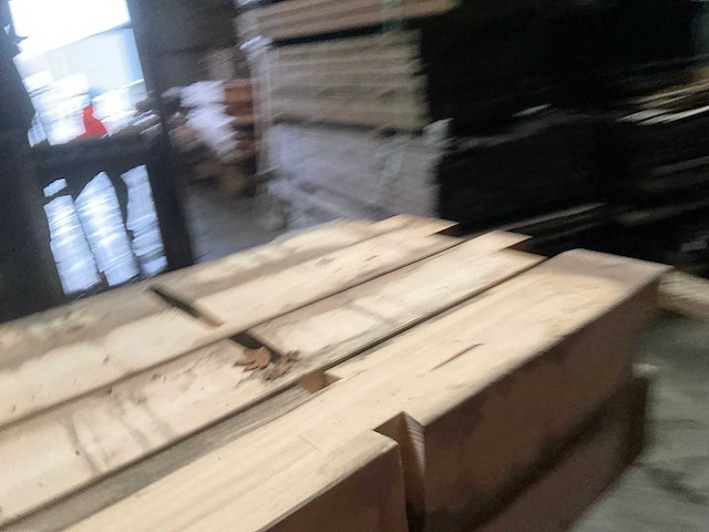 Vuren paal - 170x14x14 cm (8x) - afbeelding 3 van  11