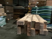 Vuren paal - 170x14x14 cm (8x) - afbeelding 4 van  11