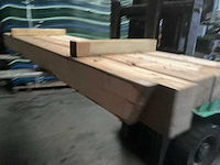 Vuren paal - 220x14x14 cm (4x) - afbeelding 6 van  11