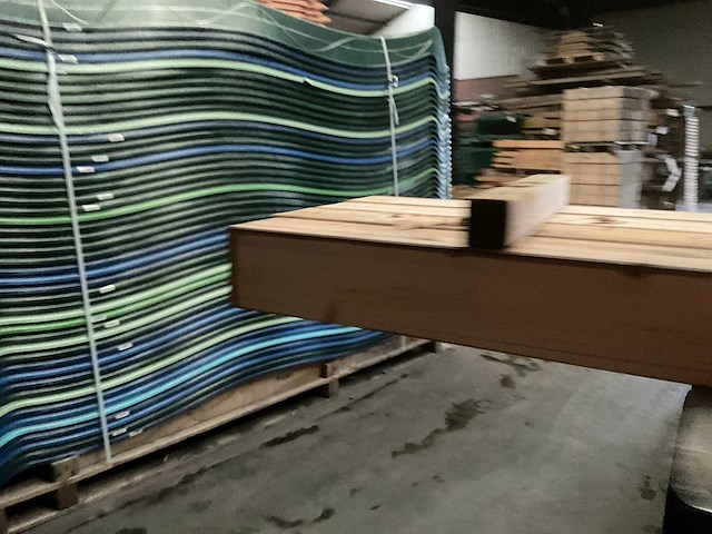 Vuren paal - 220x14x14 cm (4x) - afbeelding 9 van  11