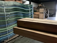 Vuren paal - 224x12x12 cm (7x) - afbeelding 4 van  6