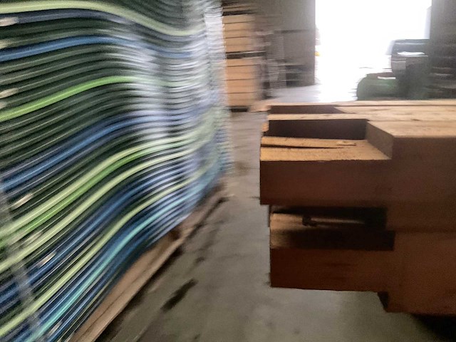 Vuren paal - 224x12x12 cm (8x) - afbeelding 8 van  10