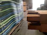 Vuren paal - 224x12x12 cm (8x) - afbeelding 8 van  10