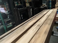 Vuren paal - 224x12x12 cm (8x) - afbeelding 3 van  9