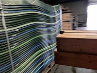 Vuren paal - 224x12x12 cm (8x) - afbeelding 8 van  9