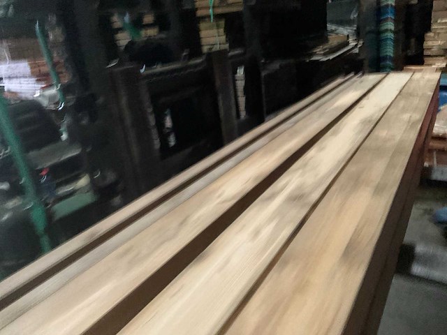 Vuren paal - 224x12x12 cm (8x) - afbeelding 3 van  11