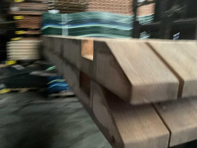 Vuren paal - 250x14x14 cm (8x) - afbeelding 6 van  11