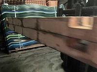 Vuren paal - 250x14x14 cm (8x) - afbeelding 7 van  11