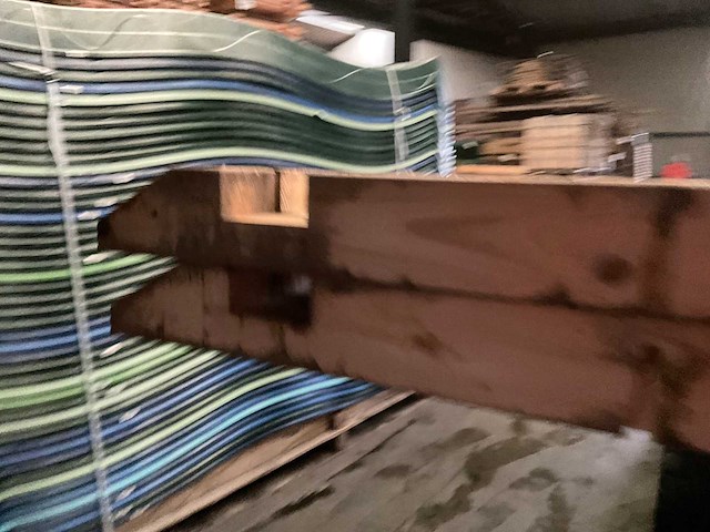 Vuren paal - 250x14x14 cm (8x) - afbeelding 8 van  11