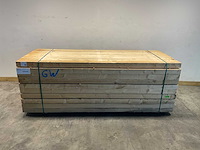 Vuren paal 300x9.8x9.8 cm (25x) - afbeelding 2 van  6