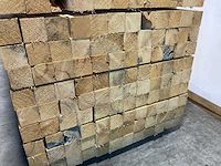 Vuren paal 300x9.8x9.8 cm (25x) - afbeelding 4 van  5