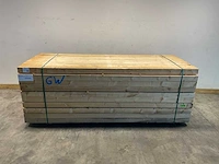 Vuren paal 300x9.8x9.8 cm (25x) - afbeelding 2 van  6