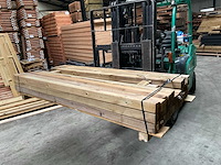 Vuren paal geïmpregneerd - 180x6,6x6,6 cm (30x) - afbeelding 1 van  6