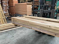 Vuren paal geïmpregneerd - 180x6,6x6,6 cm (30x) - afbeelding 2 van  6