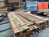 Vuren paal geïmpregneerd - 180x6,6x6,6 cm (30x) - afbeelding 5 van  6