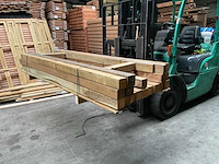 Vuren paal geïmpregneerd - 210x8,8x8,8 cm (18x) - afbeelding 1 van  7