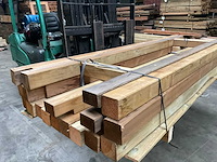 Vuren paal geïmpregneerd - 210x8,8x8,8 cm (18x) - afbeelding 5 van  7