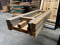 Vuren paal geïmpregneerd - 210x8,8x8,8 cm (18x) - afbeelding 7 van  7