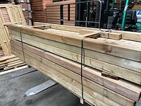 Vuren paal geïmpregneerd - 240x8,8x8,8 cm (24x) - afbeelding 2 van  7