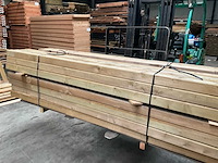 Vuren paal geïmpregneerd - 270x8,8x8,8 cm (20x) - afbeelding 2 van  9