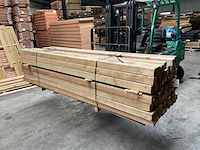 Vuren paal geïmpregneerd - 270x8,8x8,8 cm (20x) - afbeelding 1 van  10