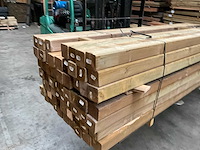 Vuren paal geïmpregneerd - 270x8,8x8,8 cm (20x) - afbeelding 6 van  10