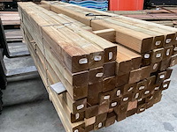 Vuren paal geïmpregneerd - 270x8,8x8,8 cm (20x) - afbeelding 10 van  10