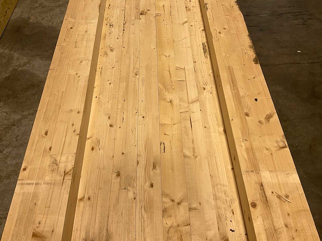 Vuren paal gelamineerd - 450x9,1x9,1 cm (14x) - afbeelding 3 van  8