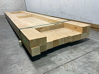 Vuren paal gelamineerd - 450x9,1x9,1 cm (14x) - afbeelding 5 van  8