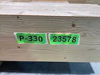 Vuren paal gelamineerd - 450x9,1x9,1 cm (14x) - afbeelding 7 van  8