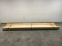 Vuren paal gelamineerd - 450x9,1x9,1 cm (14x) - afbeelding 2 van  8