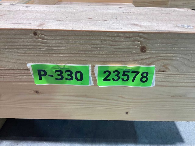 Vuren paal gelamineerd - 450x9,1x9,1 cm (14x) - afbeelding 7 van  8