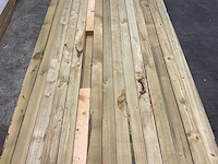 Vuren paal geschaafd - 270x7x7 cm (79x) - afbeelding 3 van  8