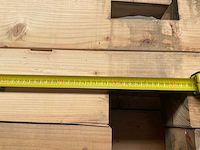 Vuren paal geschaafd - 276x14x14 cm (5x) - afbeelding 9 van  9